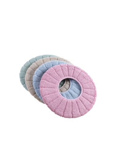 Adet Geri Çekilebilir Tuvalet Minderi Yumuşak Yıkanmış Tuvalet Kapağı Diğer