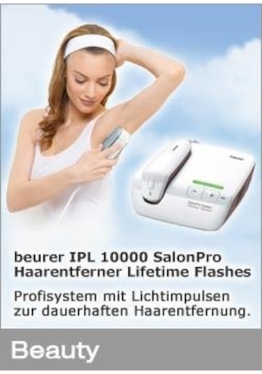Beurer IPL10000 + Salonpro System Lazer Epilasyon Cihazı