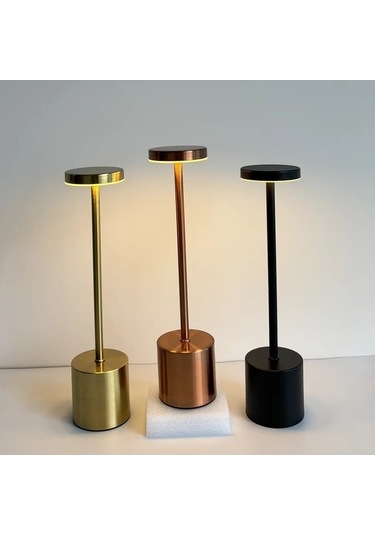 Ulzyvf Tip Şarj Masa Led Lambası Edilebilir Dokunmatik C Beyaz Anahtarı Altın - Jb Altın - Beyaz