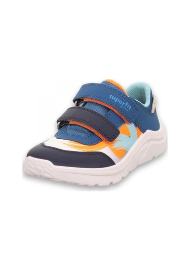 Superfit 006100 Kicks Günlük Mavi Çocuk Spor Ayakkabı Beyaz Çok Renkli