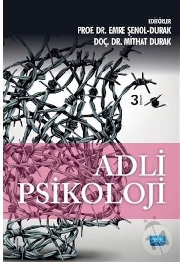 Adli Psikoloji/Emre Şenol Durak.Mithat Durak