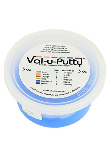 Libor Val-u-putty Egzersiz Macunu - Yaban Mersini Sert - 3 Oz: