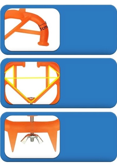 Lijinxu Sığır Sütten Kesme Burun Halkası 9.2cmx7.5cm-sarı