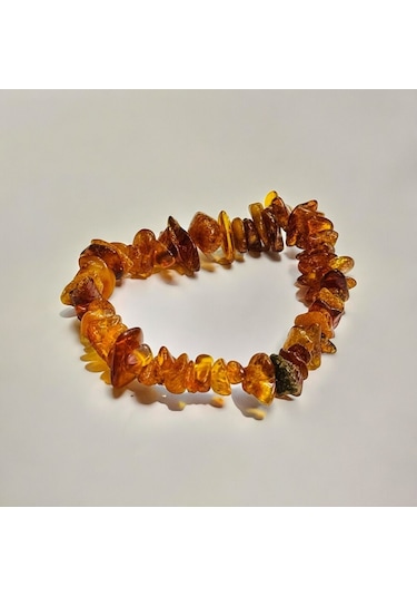 Yetişkin Damla Kehribar Bileklik Hcz-model Gtr Kahverengi