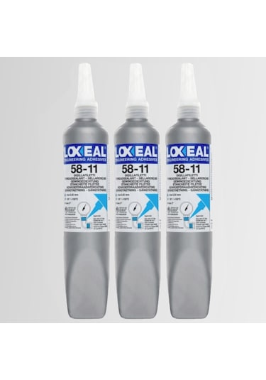 3'lü-loxeal 58-11 Yüksek Basınç Sızdırmazlık Orta Mukavemet 250ml