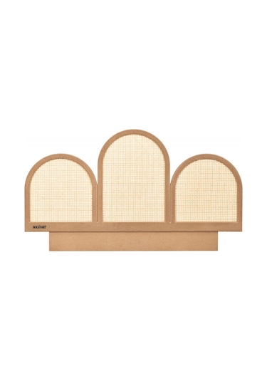 Masifart Candido Hasırlı London Başlık Cilasız Ham Diğer