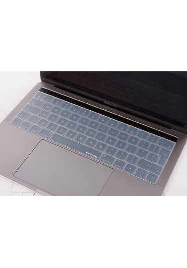 Macbook Uyumlu Pro Klavye Koruyucu Uk-eu İngilizce Touchbarlı A1706 A1989 A2159 A1707 A1990 İle Uyumlu Şeffaf