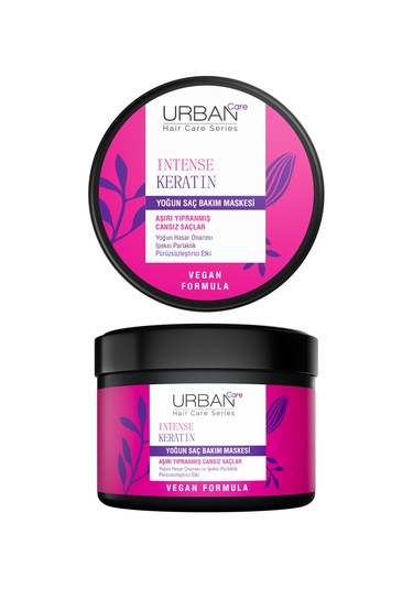 Urban Care Intense Keratin Aşırı Yıpranmış Saçlara Özel Yoğun Saç Bakım Maskesi 230 ML