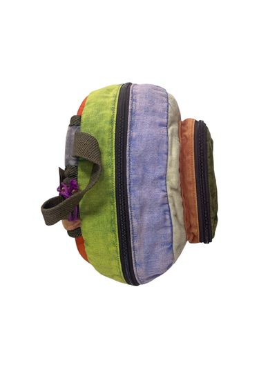 Kaliteli Tek Bölmeli Vintage Disayn Günlük Sırt Gezi Okul Seyahat Çantası Jannie Bag 27 Cm X 40 Cm Yeşil