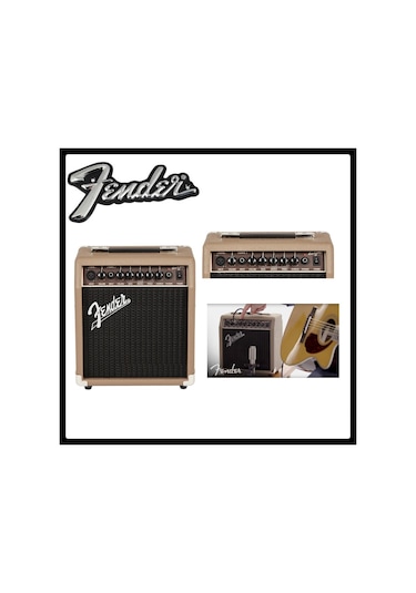Fender Acoustasonic 15 Combo Akustik  Gitar Amfisi