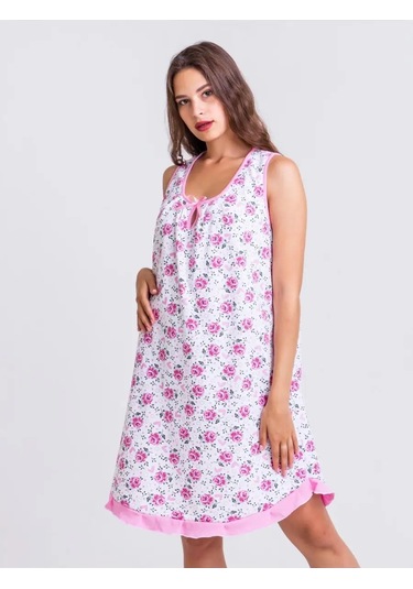 Natlenteks Büyük Beden Gece Elbisesi 97263057 Pembe