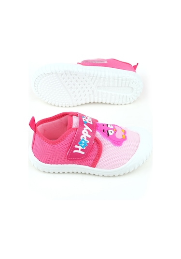 Gezer Yazlık Kız Çocuk Keten Happy Bird Cırt Cırtlı Ayarlanabilir Ayakkabı Ga2ypm.03343.00.r66.0a Fuşya