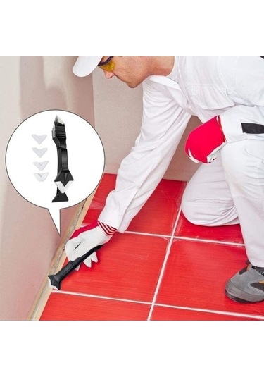 Buffer® 3 Ü 1 Arada Fayans Derz Silikon Kazıyıcı Sıyırıcı Ve Uyg (551620261)