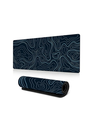 Cbtx 300 X 600 X 3mm Yaratıcı Soyut Desen Mouse Pad Masa Büyük Fare Mat - Stil S