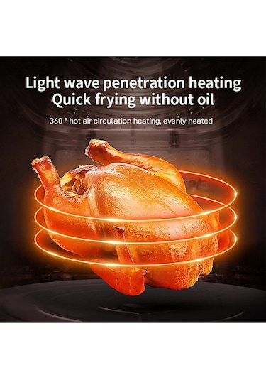 Five Home KZ126D Borosilikat Cam 3 L Fritöz