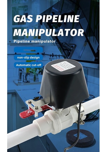 Anjiexun Elektrikli Otomatik Gaz Boru Hattı Manipülatör Vanası Dn15 Dn20 Dn25 A