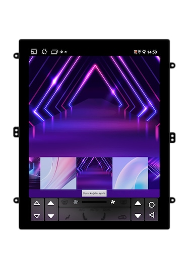 A133 Tesla Ekran Android Multimeyda Teyp Carplayli Fanlı Kamera Hediyeli 4/64gb 9.7''