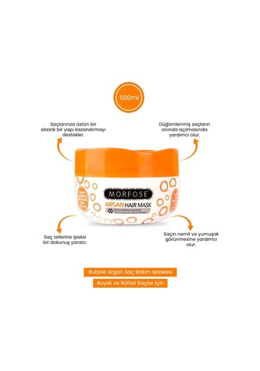 Argan Saç Maskesi 500 Ml