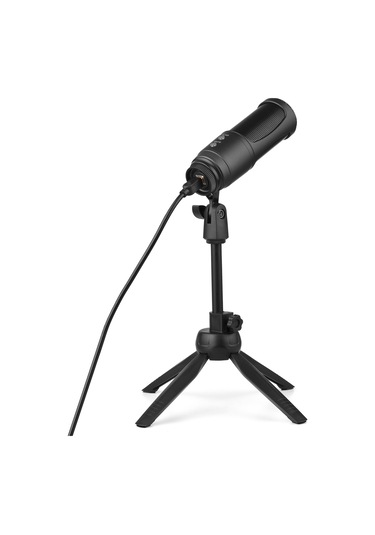 Leezsing Usb Mikrofon: Kablosuz Şarkı Söyleme, Oyun Ve Canlı Yayın İçin Mükemmel Ses Kalitesi - Siyah