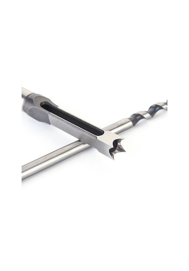 Youmex Ahşap İşçiliği Kare Delik Matkap Ucu - Hss Malzeme Dayanıklı - 3/8 İnç 9.5mm - Viraj Ve Tenon Makinesi İçin