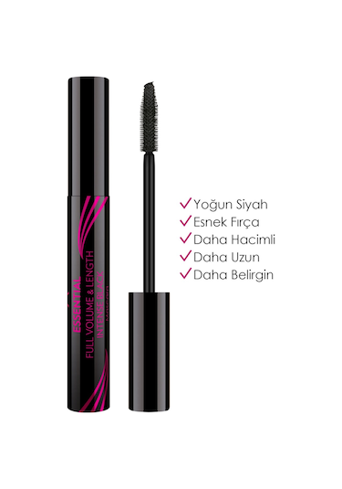 Golden Rose Essential Full Volume & Length Maskara Siyah