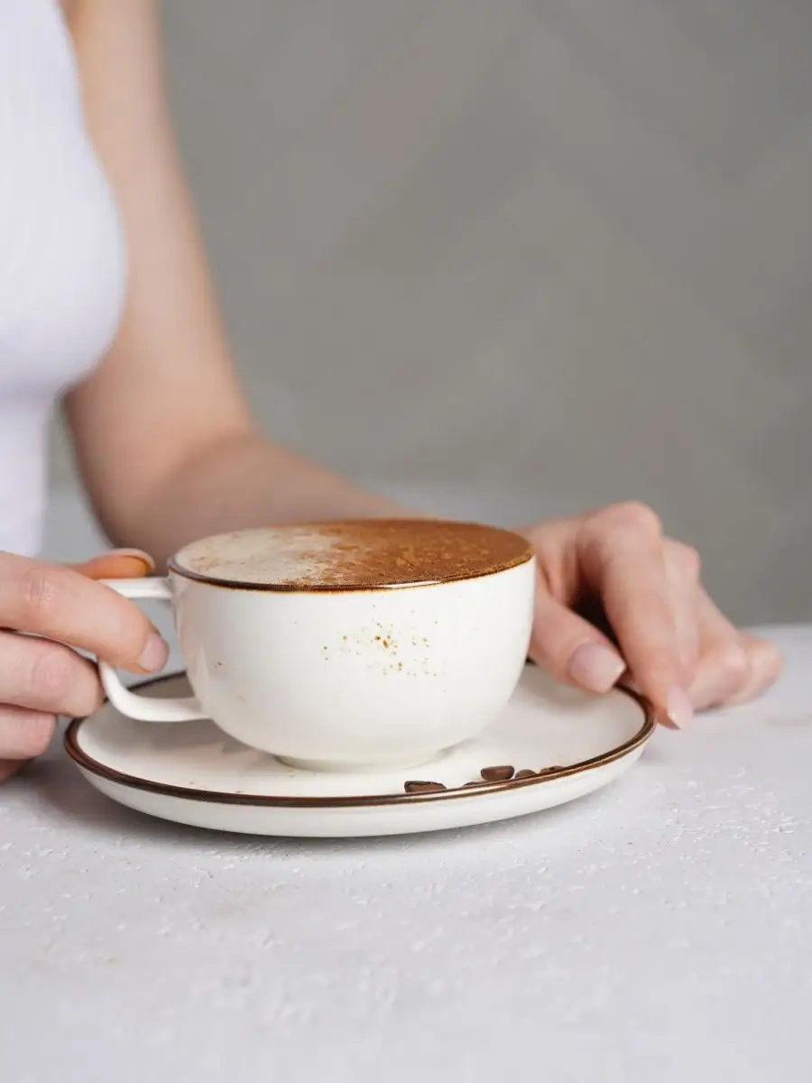 Magistro Ceres Çay Takımı - 250 Ml Fincan, 16 Cm Tabak 65275802 Beyaz