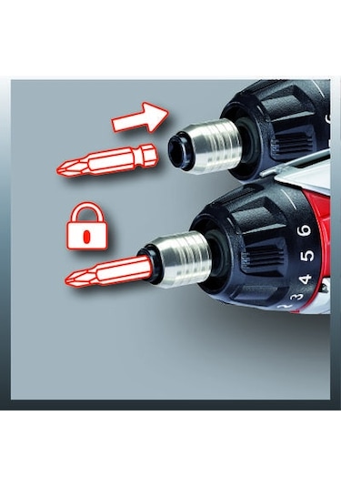 Einhell TE-SD 3.6 Li Kit Şarjlı Vidalama + 32 Bits Uç - Plastik Kutu - 4513495