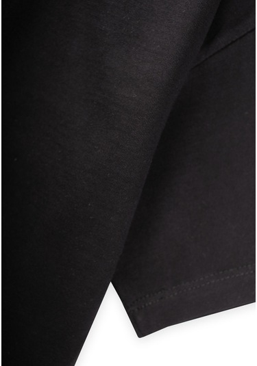 T-shırt 8-14 Yaş Siyah Siyah