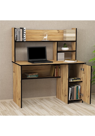 Kalenderdekor1 Kalender Dekor Lucas 120 Cm Çalışma Masası Lc04 Meşe