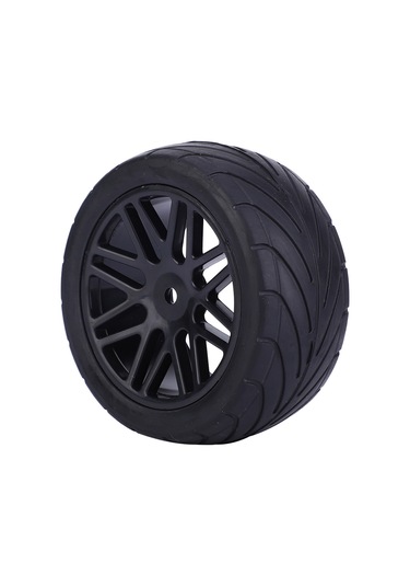 Geekyou 1/10 Kumandalı Araba İçin 85mm Dayanıklı Lastikler - Yükseltilmiş Tutuş Ve Sabitlik, Off-road/piyasa Uyumlu Siyah, 4 Adet