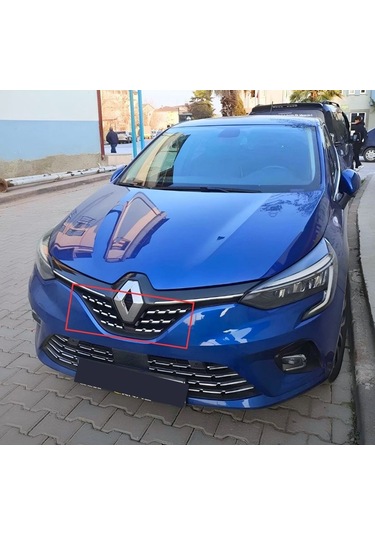 Ebal Otomotiv Renault Clio 5 Hb - Ön Panjur Krom IZGARA 6 PRÇ