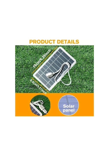 Xuweiwei 2w Taşınabilir Güneş Enerjili Usb Şarj Cihazı - Seyahat Kamp Ve Outdoor