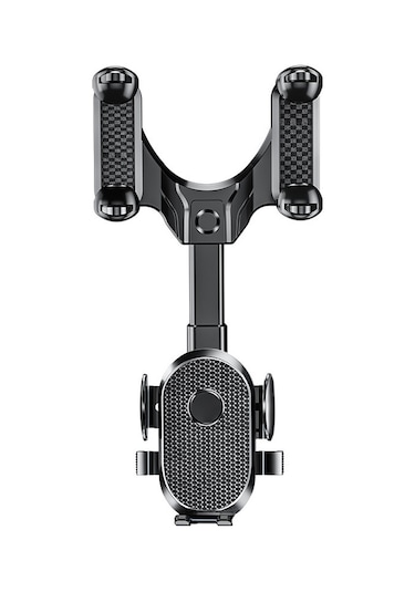 Ximistore9 Siyah Araç Geri Görüş Aynası Telefon Tutucu - 360 Dönebilen, Ar Navigasyon Desteği, Çok Fonksiyonlu, Yüksek Kaliteli Malzeme Diğer