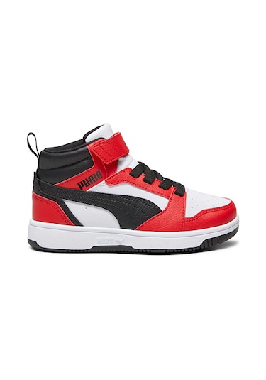 Puma Rebound V6 Mid Ac+ Ps Çocuk Günlük Ayakkabı 39383203 Kırmızı 39383203 Kırmızı