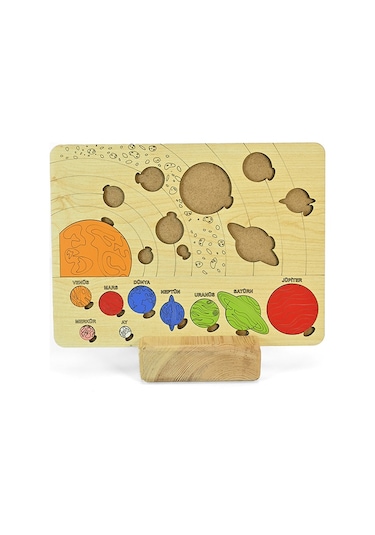 Güneş Sistemi Bul Tak Puzzle