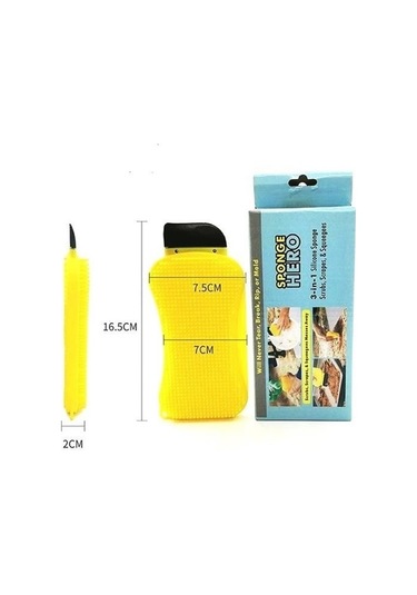 Zmc Bilişim Çok Fonksiyonlu Deterjan Hazneli Pratik Bulaşık Yıkama Fırçası