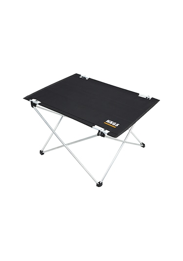 Haegs Ultralight Katlanır Kamp Masası, Piknik, Bbq, Balıkçılık, Avcılık, Plaj İçin Masa Orta Siyah