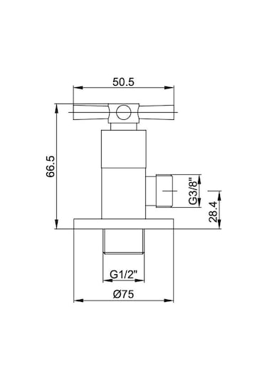Yak Ara-Taharet Musluğu 102111510 Krom