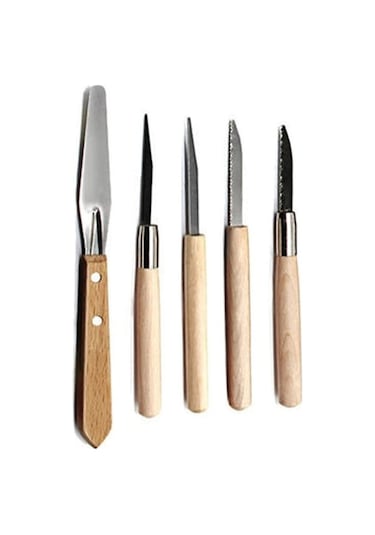 Willowhaven 30 Adet Ahşap Çömlekçilik Kil Araçları Standart, Metal + Küçük + Sünger, Dayanıklı, Kullanışlı, 30 Parçalı Set