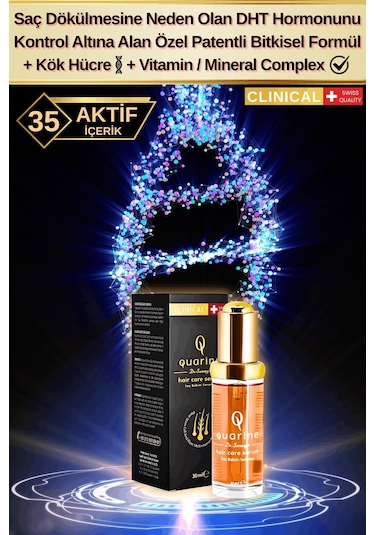 Dr. Sammy's Quarine Onarıcı Premium Saç Serumu 30 ML
