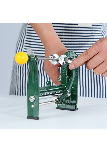 Hangfox Evde Kullanımı Kolay Portakal Kabuk Açıcı, Elden Dönen Sarmal Tipi Meyve Soyucu, Dayanıklı Malzeme İle Ev Fırsatı Gereci