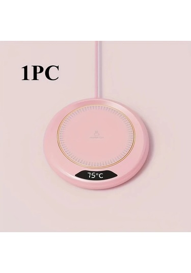 Willowhaven Pembe 1 Adet Usb Kahve Isıtıcı 3 Sıcaklık 8 Saat Otomatik Kapama Seyahat Bardağı Uyumlu