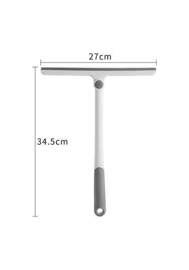 Sones 360 Derece Dönebilen Cam Sileceği Ev Aynası Pencere Fırçası, Özellikler: Gri Opp Torba