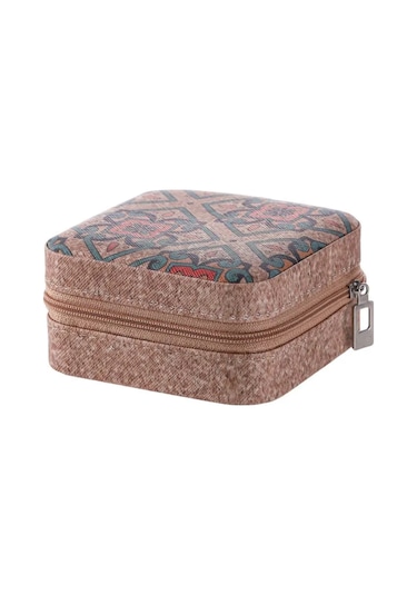 Youtek Şık Ve Pratik Seyahat Mücevher Kutusu: Her Kızın İhtiyacına Uygun, Her Mücevher İçin Özel Yer Çok Renkli