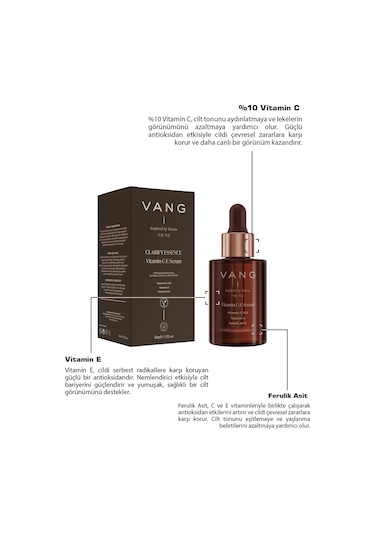 Vang Leke Karşıtı ve Aydınlatıcı C Vitamini Serumu 30 ML