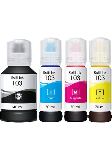 Epson 103 Uyumlu Mürekkep Seti - L3110/L3111/