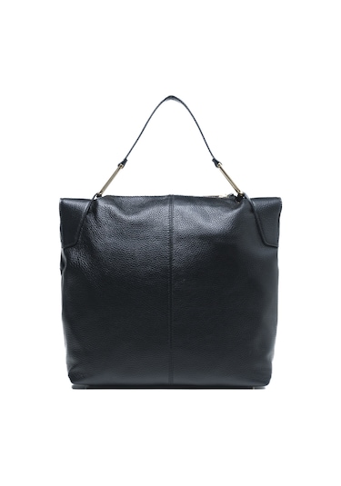 Omuz Çantası Kadın Ivonne L Piumelli Milano Bag D28 Black Siyah