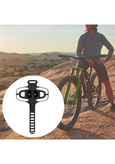 Suntek Bisiklet Için Cep Telefonu Tutucu Gidonu Silikon Bağlama