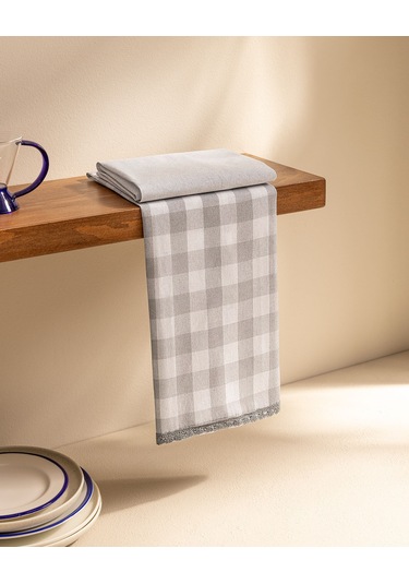 Carree 2'li Kopanakili Kurulama Bezi - Beyaz/gri 8684427202159 Beyaz