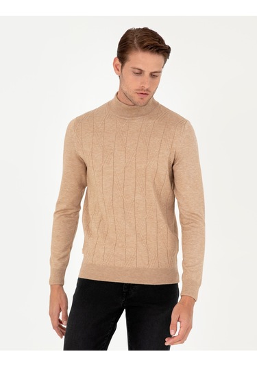 Pierre Cardin Erkek Bej Kazak /triko 50296414-vr011 Bej